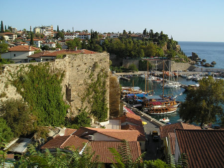 Blick auf Alanya