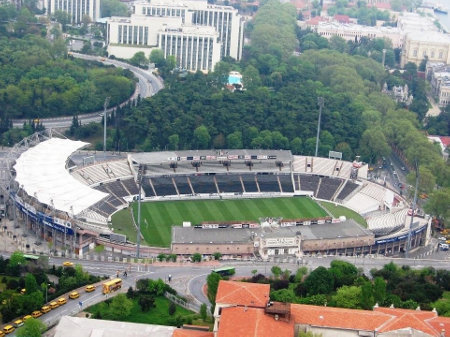 Das Stadion von Besiktas Istanbul