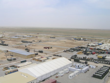 ISAF-Camp in Afghanistan