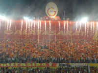 Die Fans von Galatasaray Istanbul