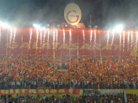 Die Fans von Galatasaray Istanbul