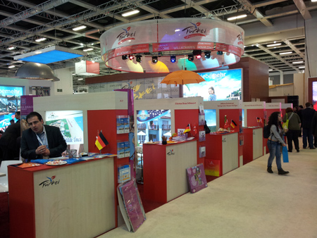 Der Trkei-Stand auf der ITB 2012 in Berlin 